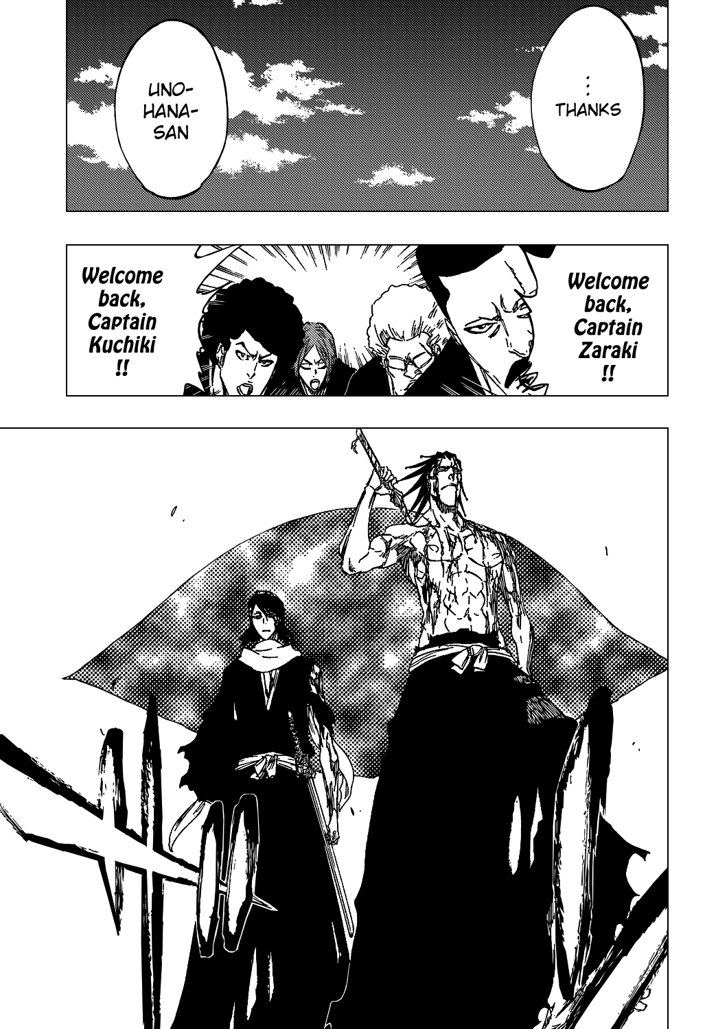 Bleach Chapter 422 page 8 - Chapter 422: The Silent Victory