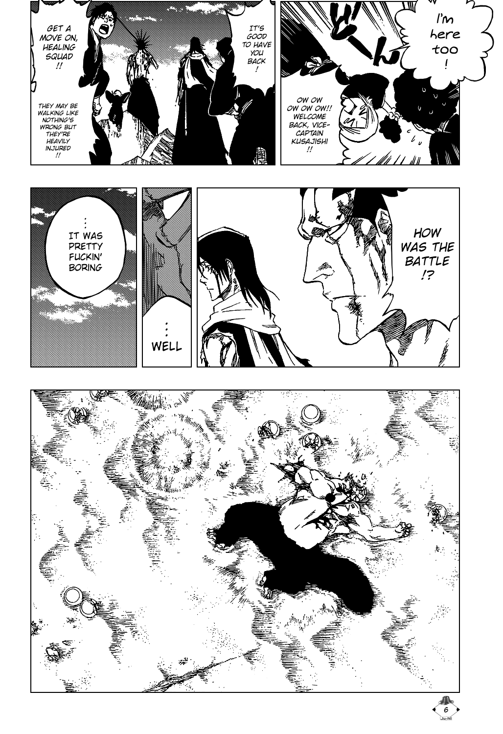 Bleach Chapter 422 page 9 - Chapter 422: The Silent Victory