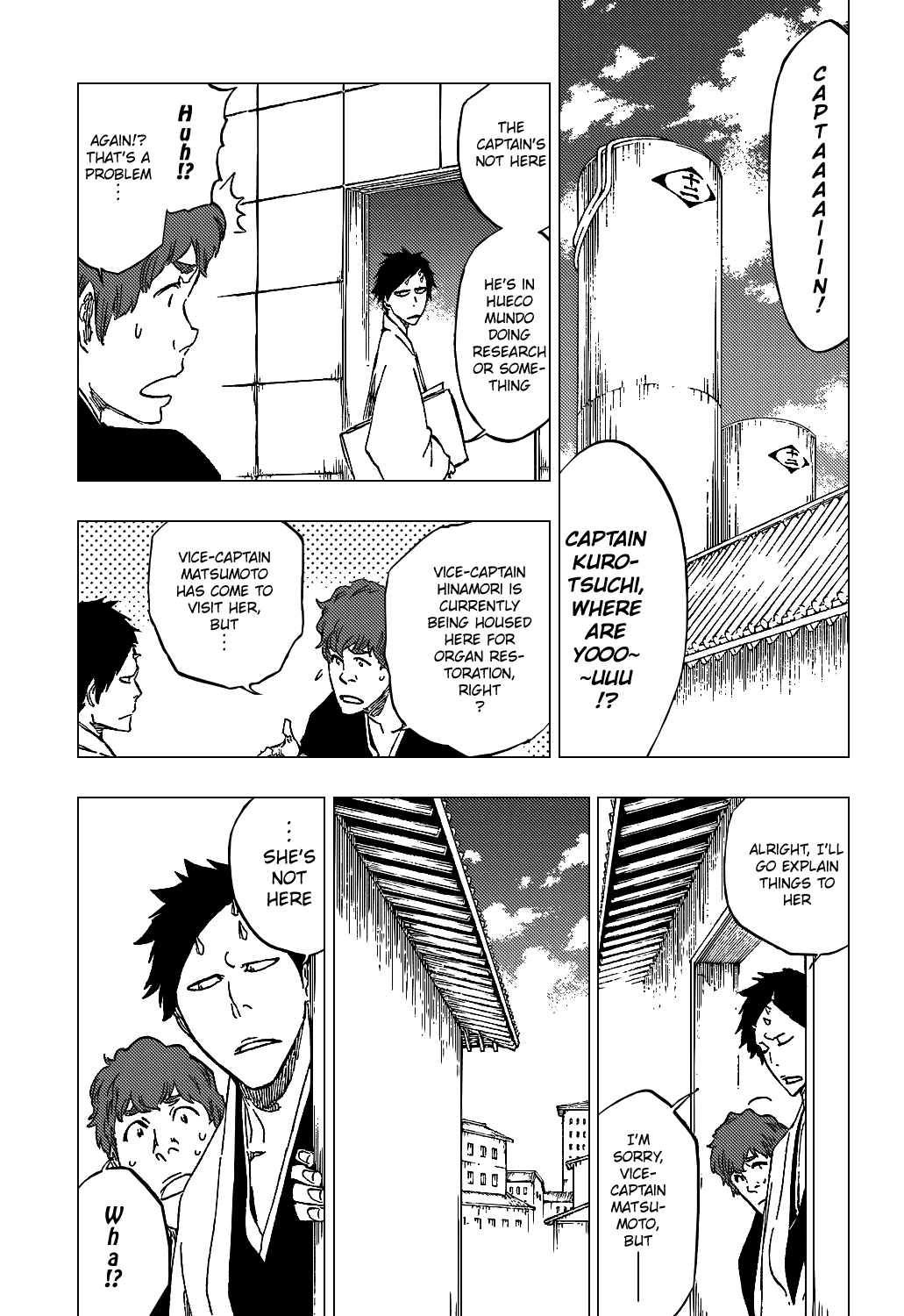 Bleach manga, chapter 423, page 10 of 22