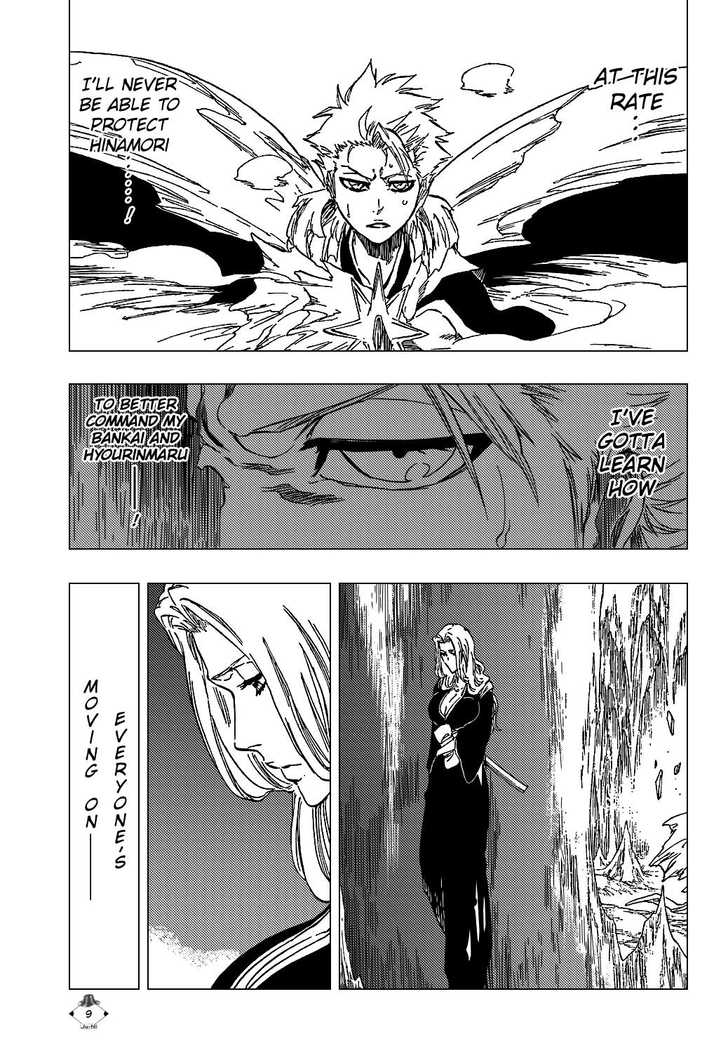 Bleach manga, chapter 423, page 12 of 22
