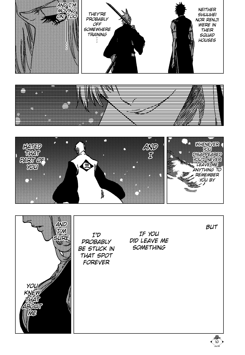 Bleach manga, chapter 423, page 13 of 22
