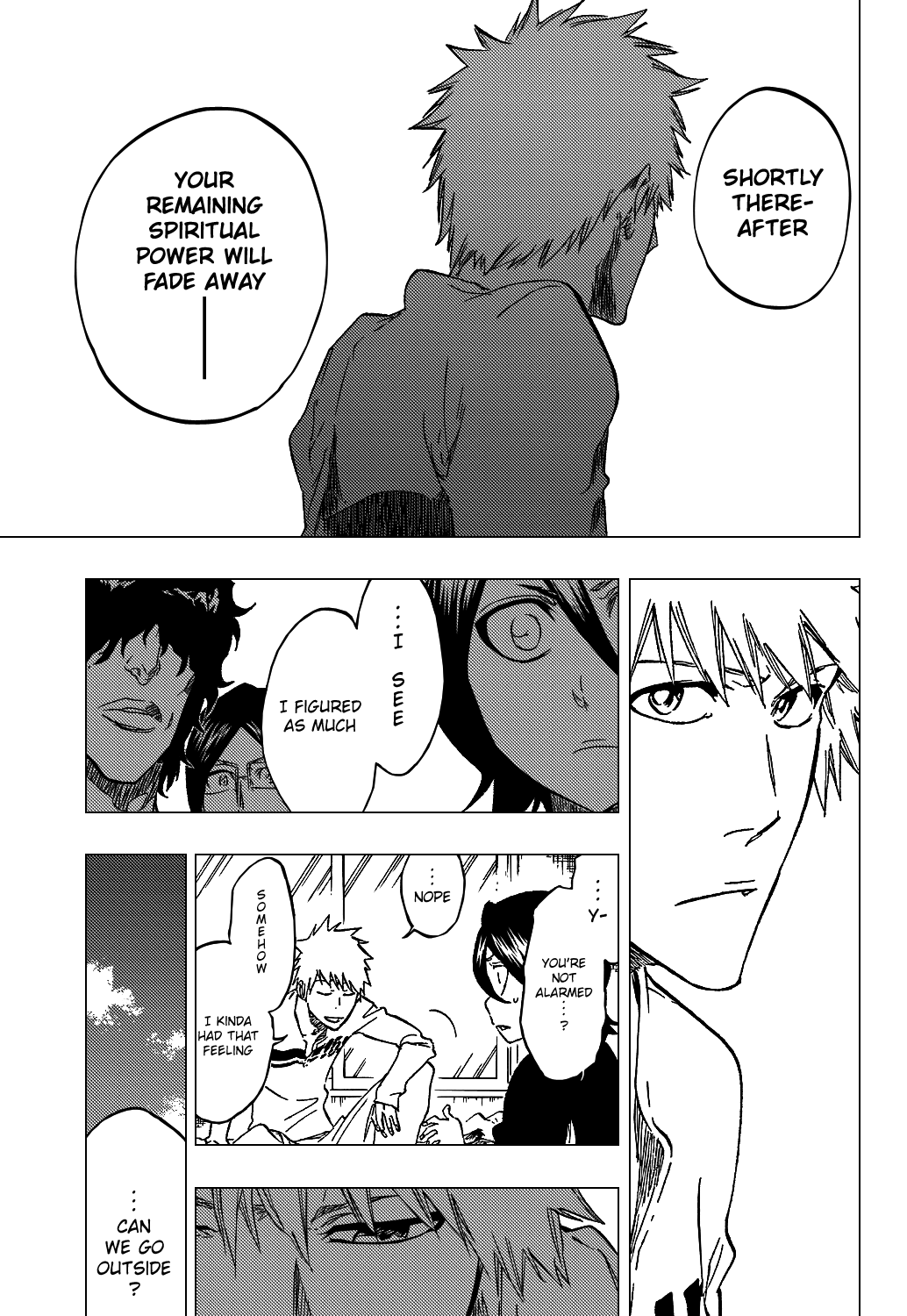 Bleach manga, chapter 423, page 18 of 22