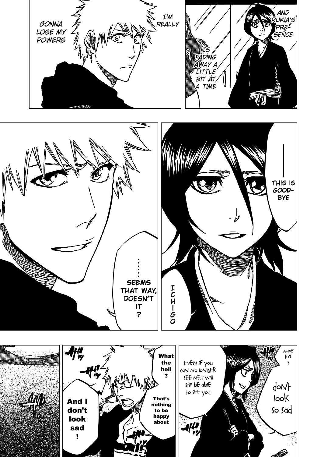Bleach manga, chapter 423, page 20 of 22