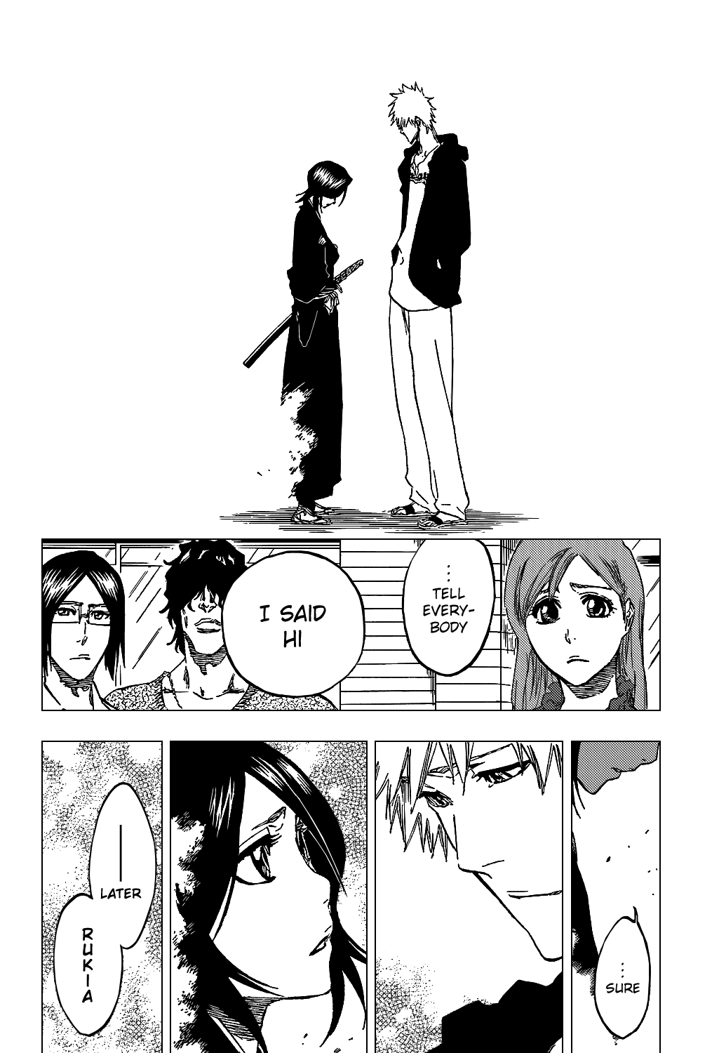Bleach manga, chapter 423, page 21 of 22