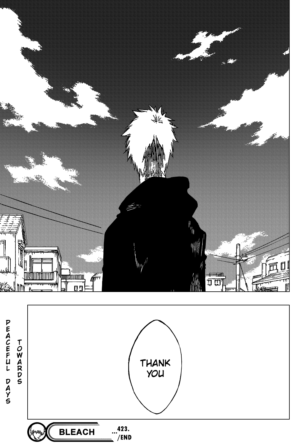 Bleach manga, chapter 423, page 22 of 22