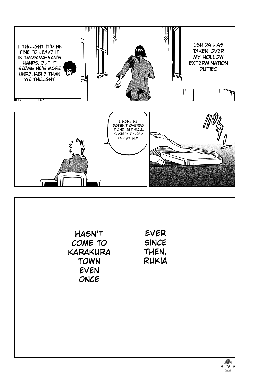 Bleach manga, chapter 424, page 15 of 25