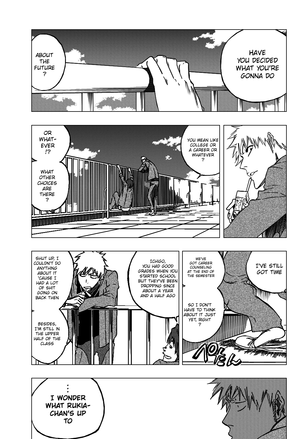 Bleach manga, chapter 424, page 16 of 25