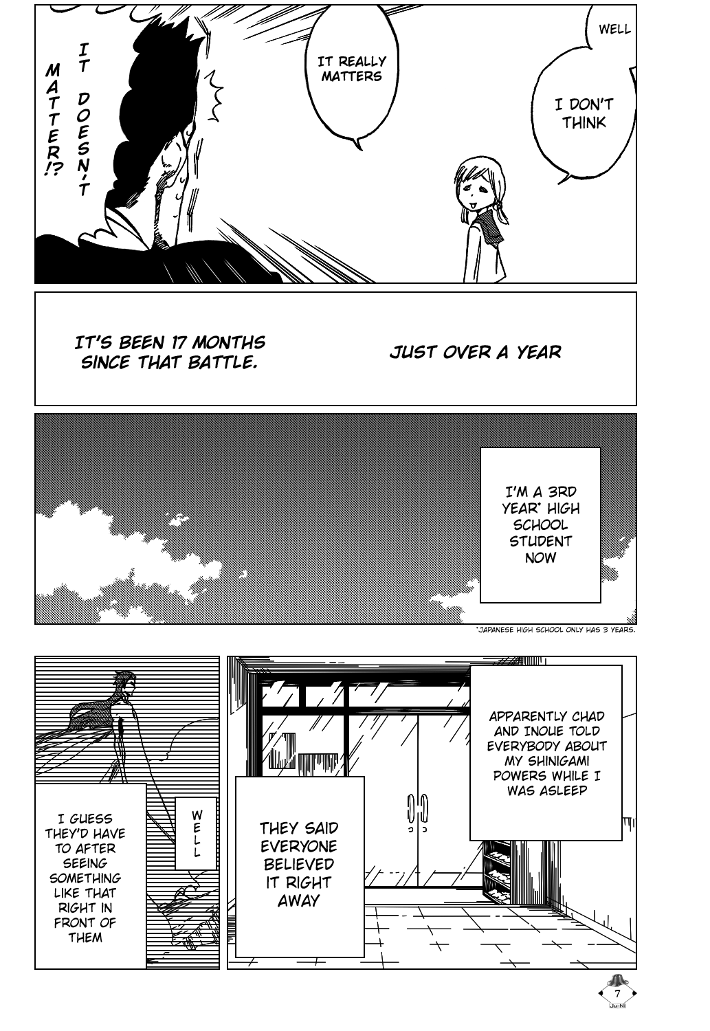 Bleach manga, chapter 424, page 9 of 25