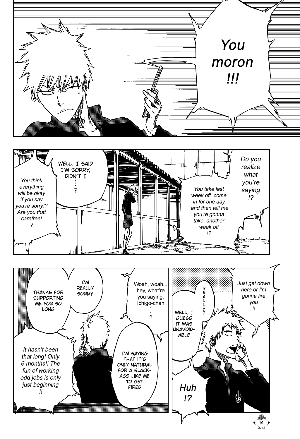 Bleach Chapter 425 page 17 - Chapter 425: A Day Without Melodies