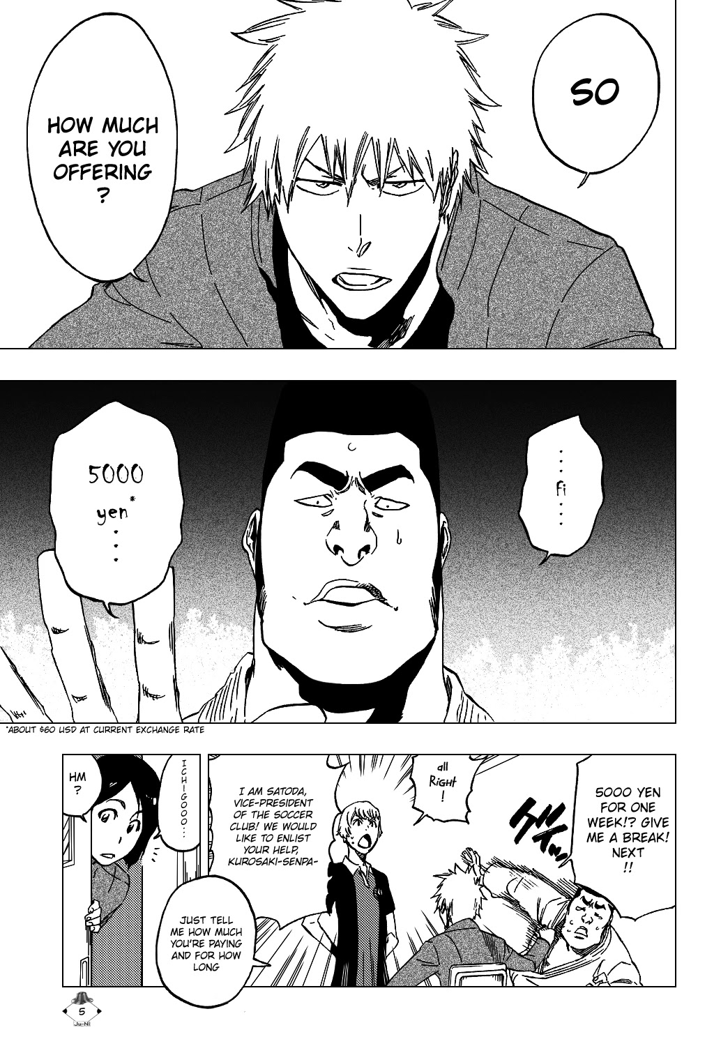 Bleach Chapter 425 page 8 - Chapter 425: A Day Without Melodies