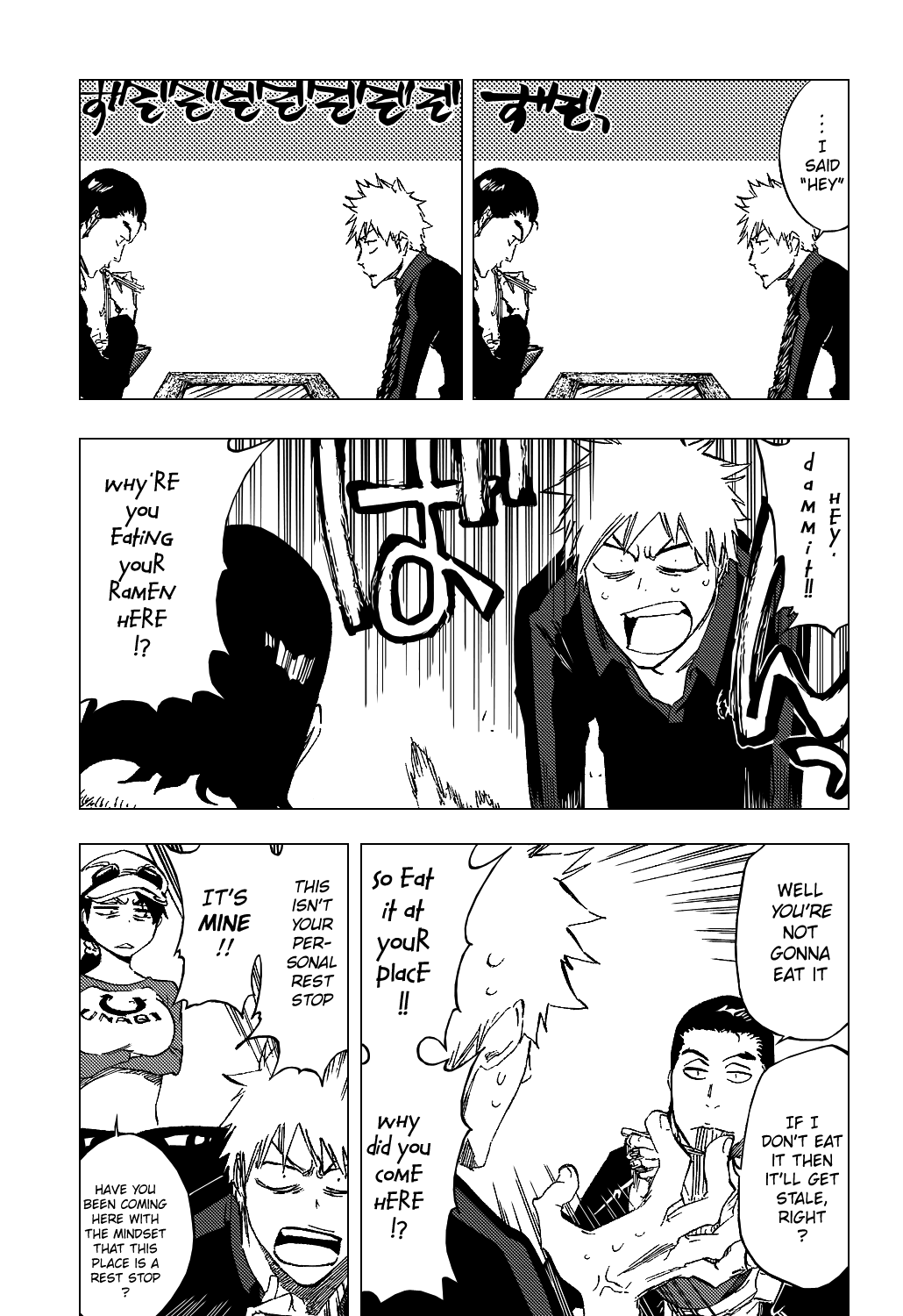 Bleach manga, chapter 427, page 10 of 22