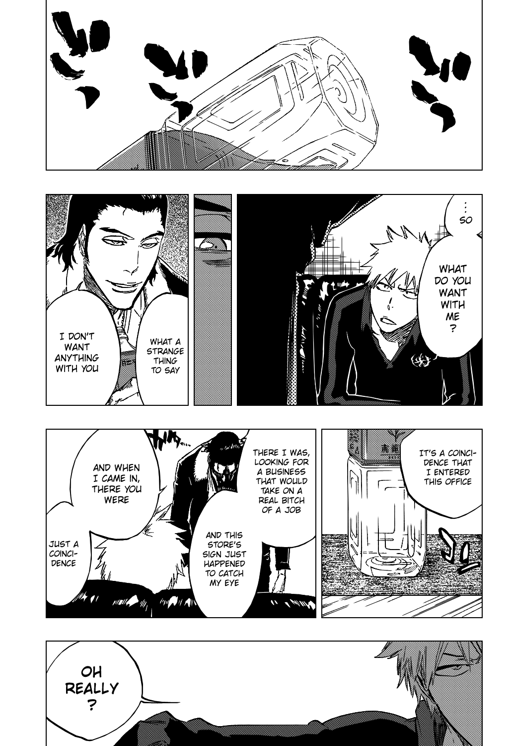 Bleach manga, chapter 427, page 12 of 22