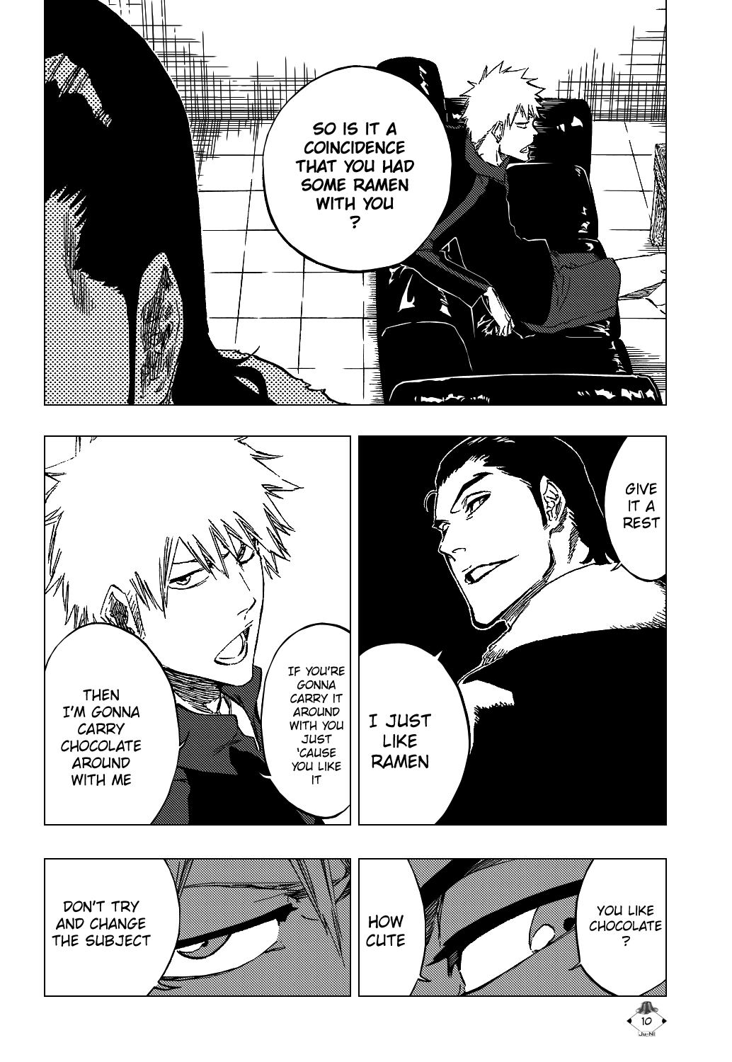 Bleach manga, chapter 427, page 13 of 22