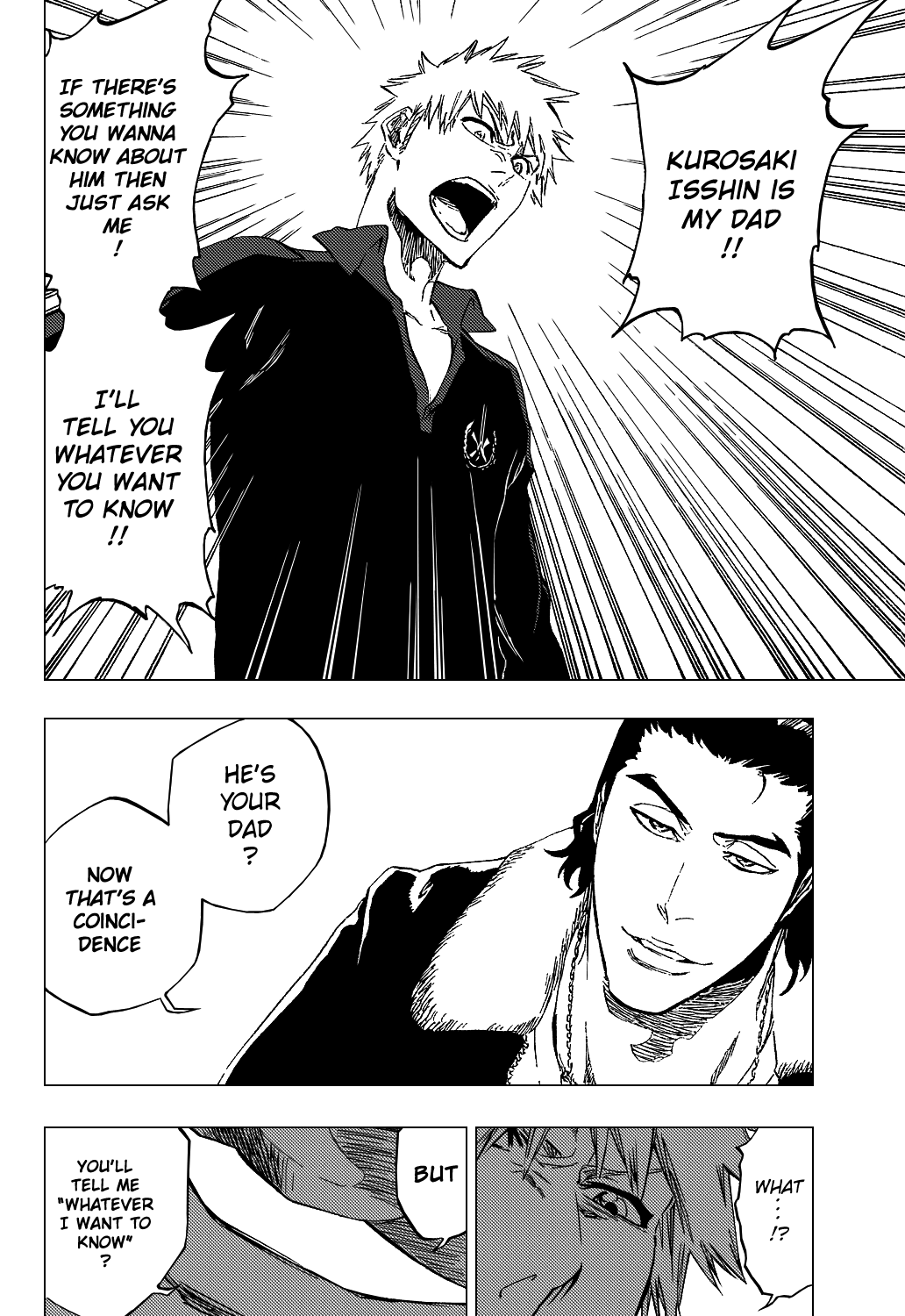 Bleach manga, chapter 427, page 19 of 22