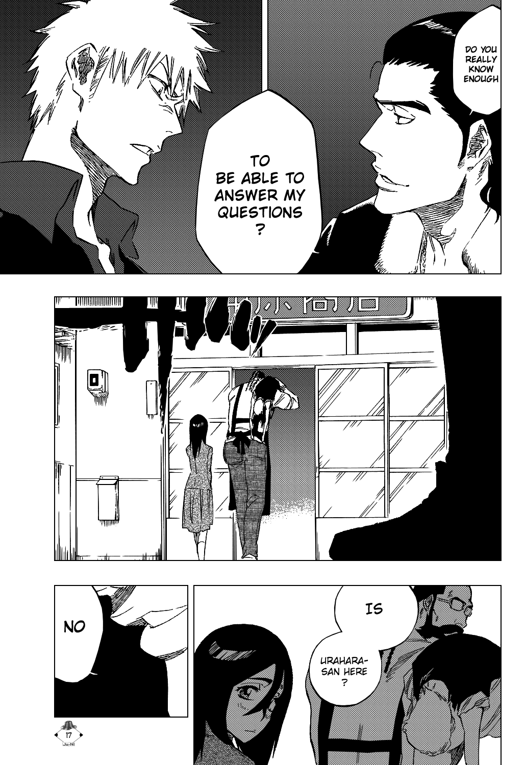 Bleach manga, chapter 427, page 20 of 22