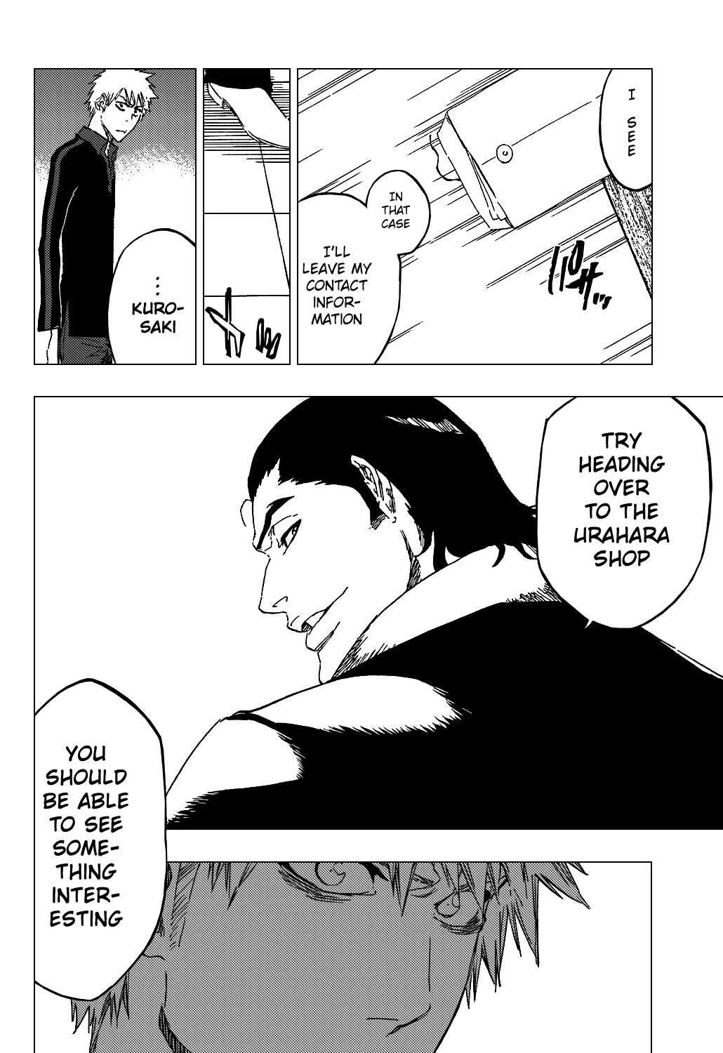 Bleach manga, chapter 428, page 10 of 28
