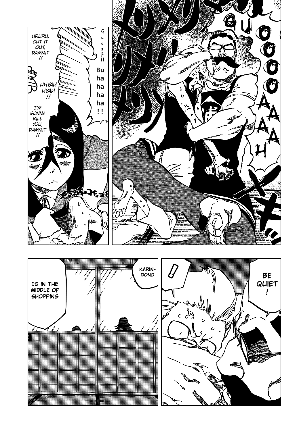 Bleach manga, chapter 428, page 17 of 28