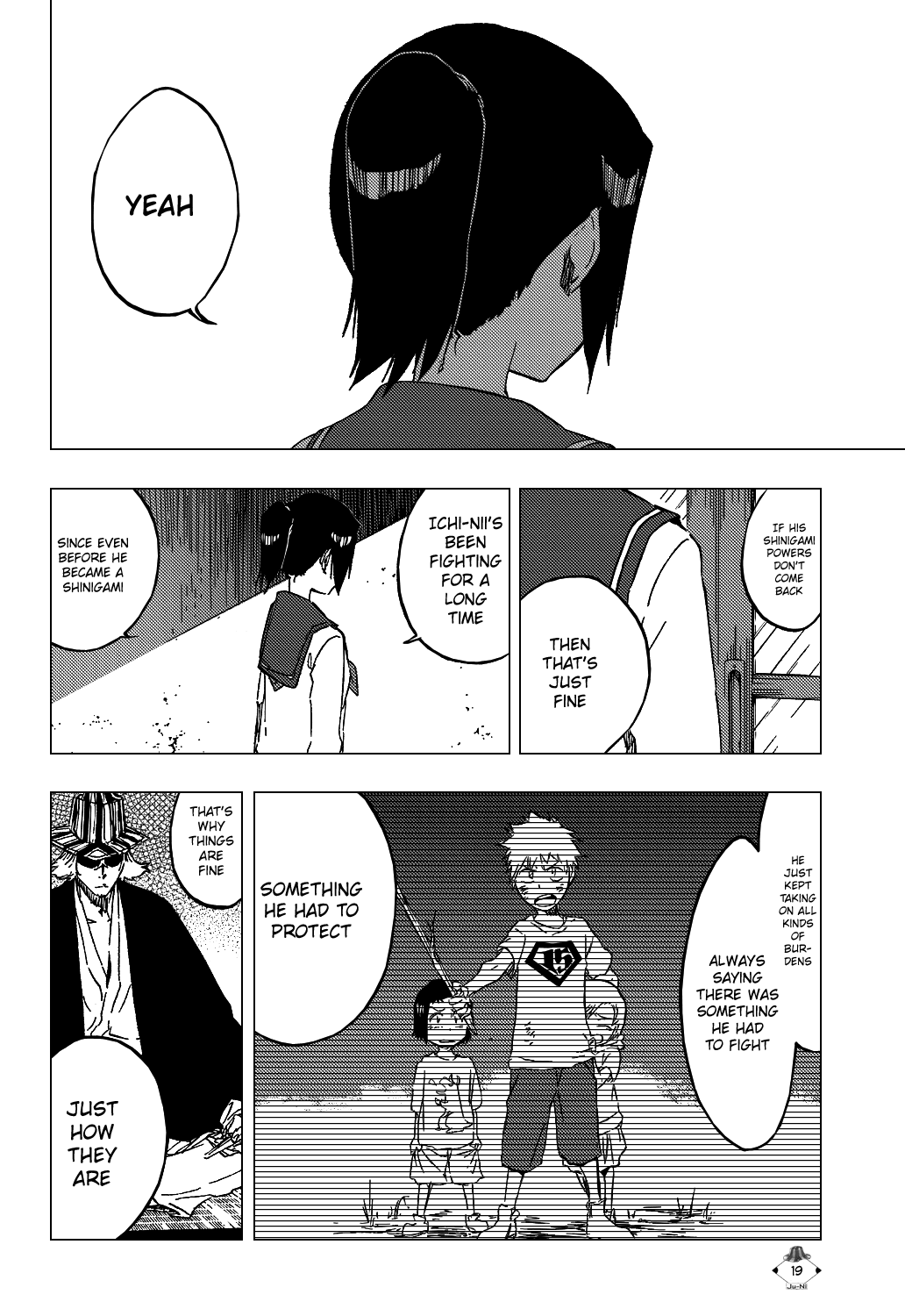 Bleach manga, chapter 428, page 20 of 28
