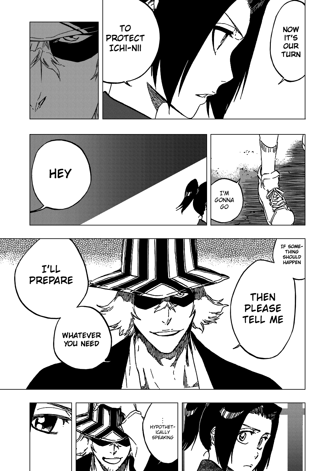 Bleach manga, chapter 428, page 21 of 28