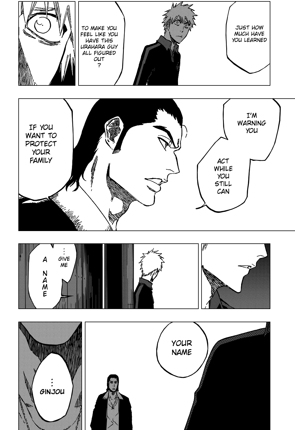 Bleach manga, chapter 428, page 24 of 28