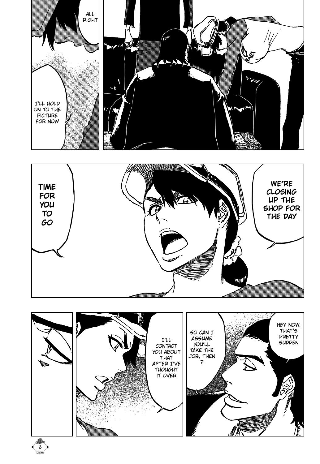 Bleach manga, chapter 428, page 9 of 28
