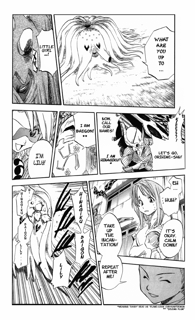 Bleach Chapter 43 page 10 - Chapter 43: Princess & Dragon Part 3: Six Flowers