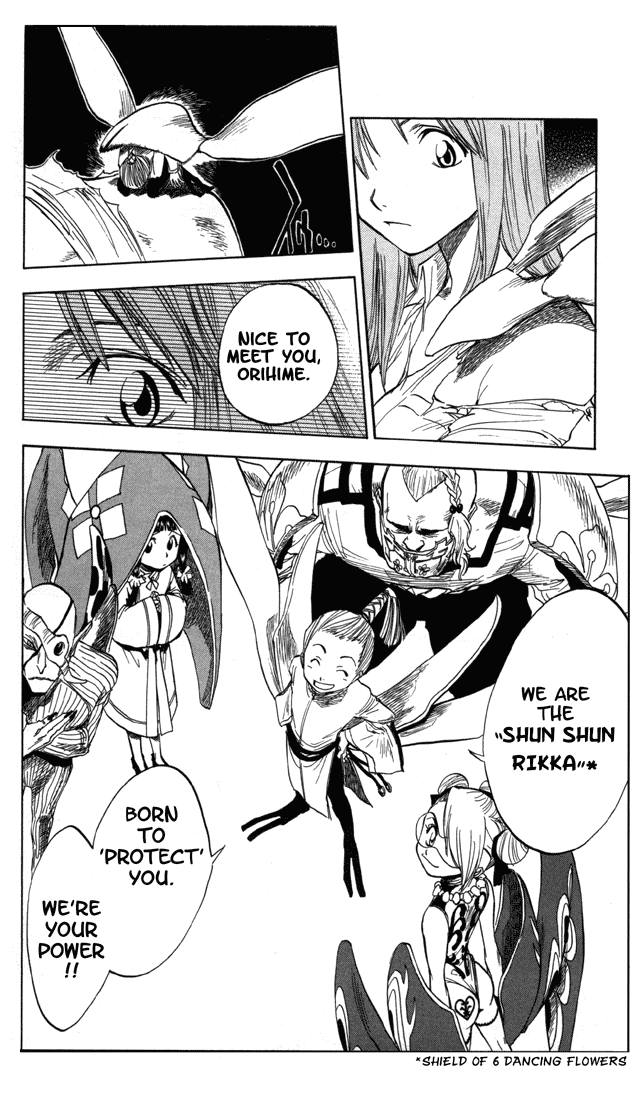 Bleach Chapter 43 page 4 - Chapter 43: Princess & Dragon Part 3: Six Flowers