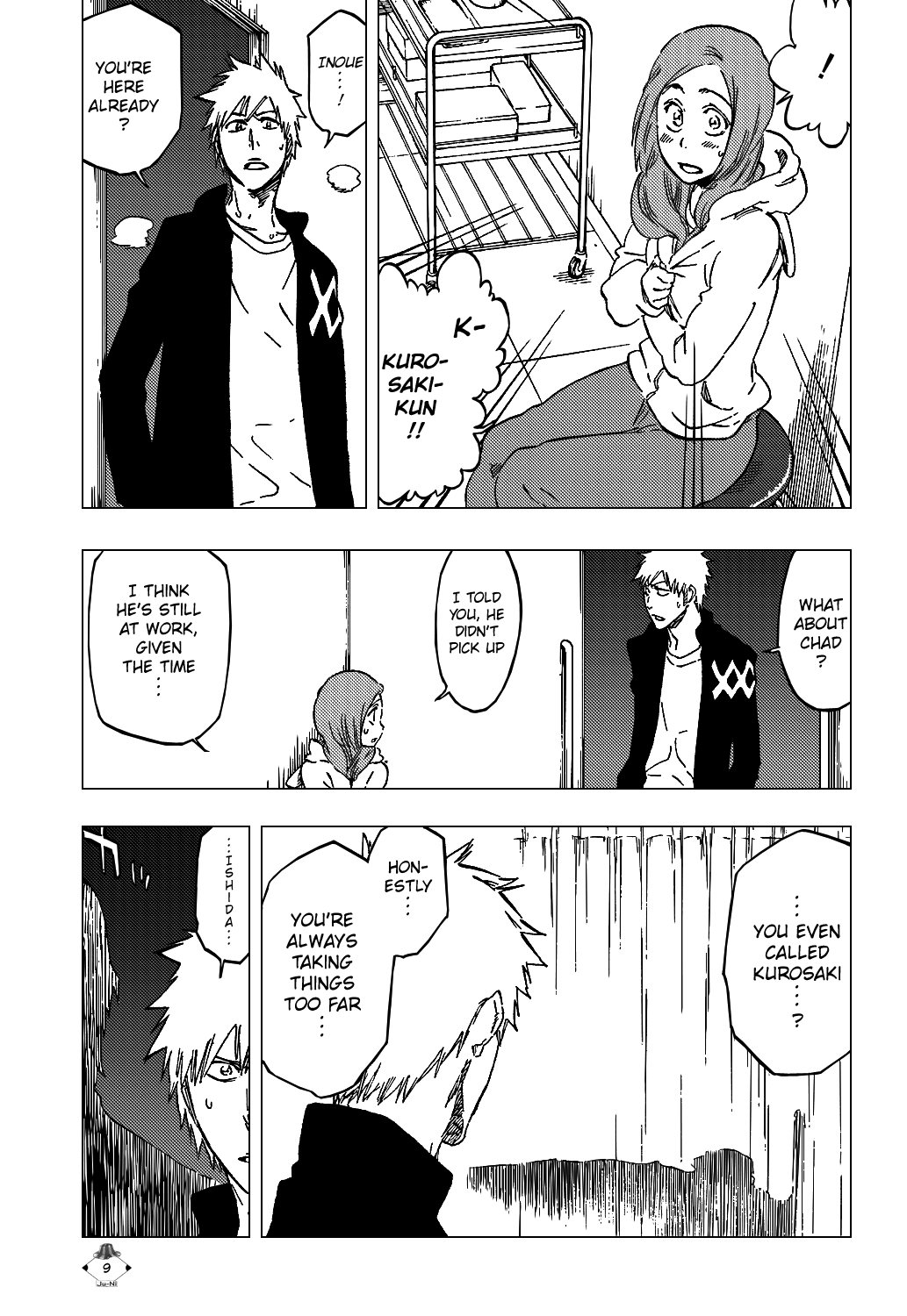 Bleach Chapter 430 page 12 - Chapter 430: Welcome to our Execution 2