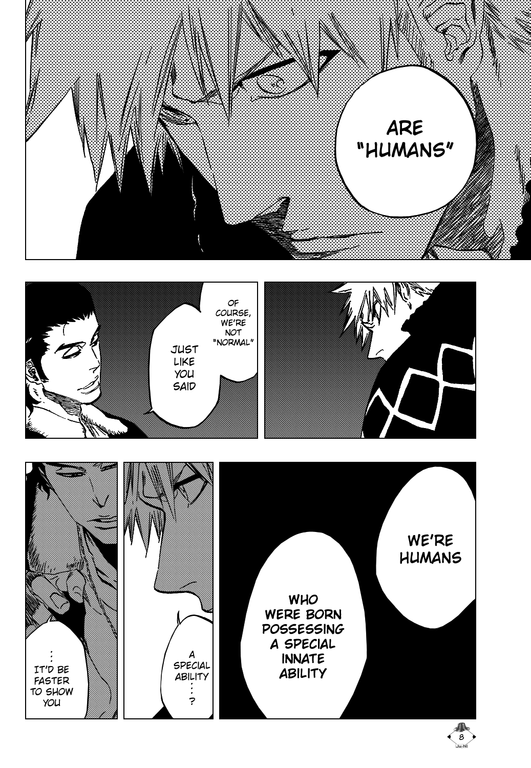 Bleach manga, chapter 432, page 11 of 22