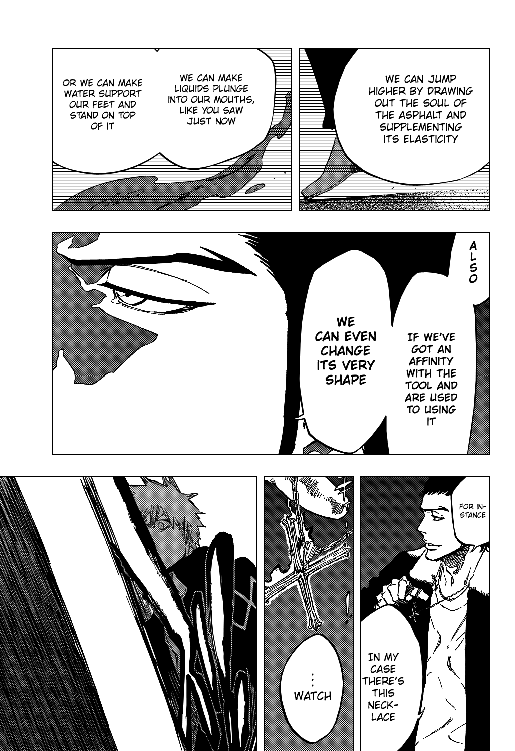 Bleach manga, chapter 432, page 16 of 22