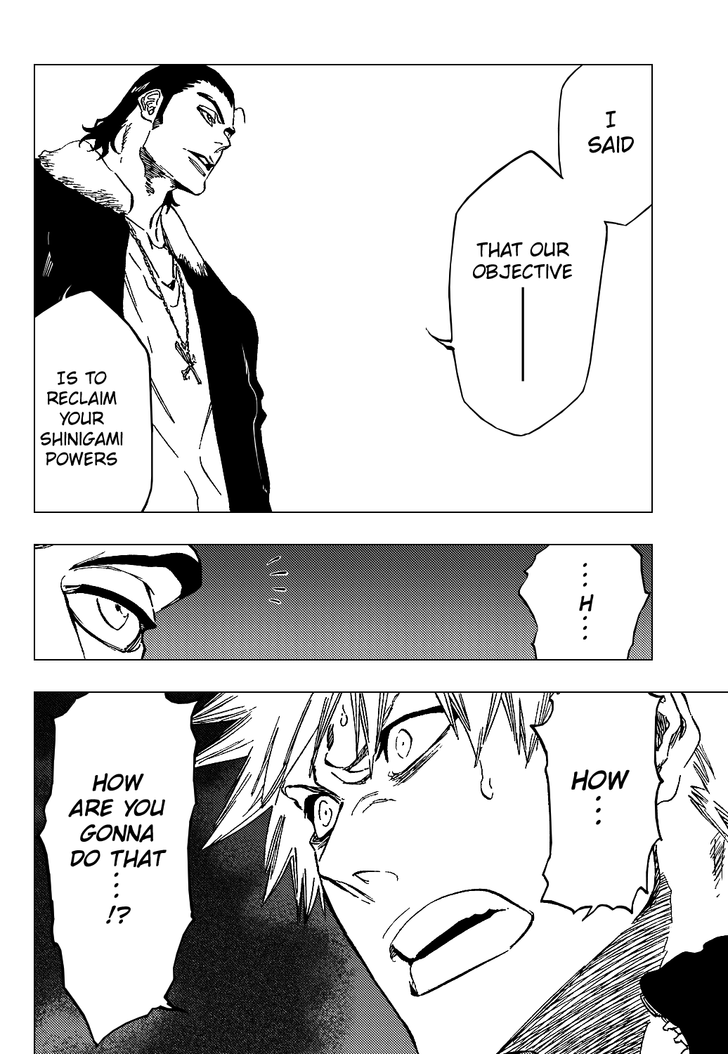 Bleach manga, chapter 432, page 7 of 22