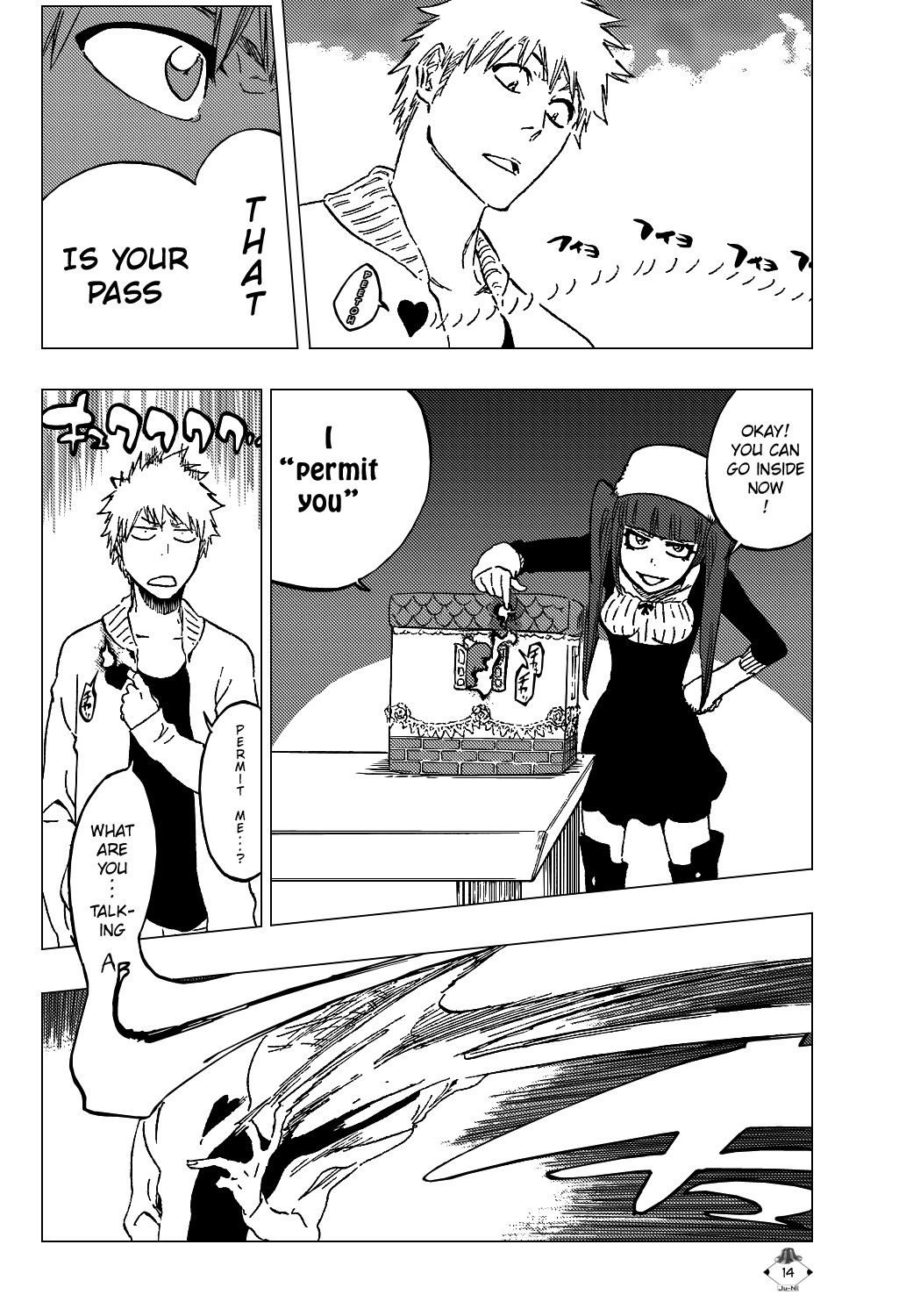 Bleach manga, chapter 434, page 17 of 21
