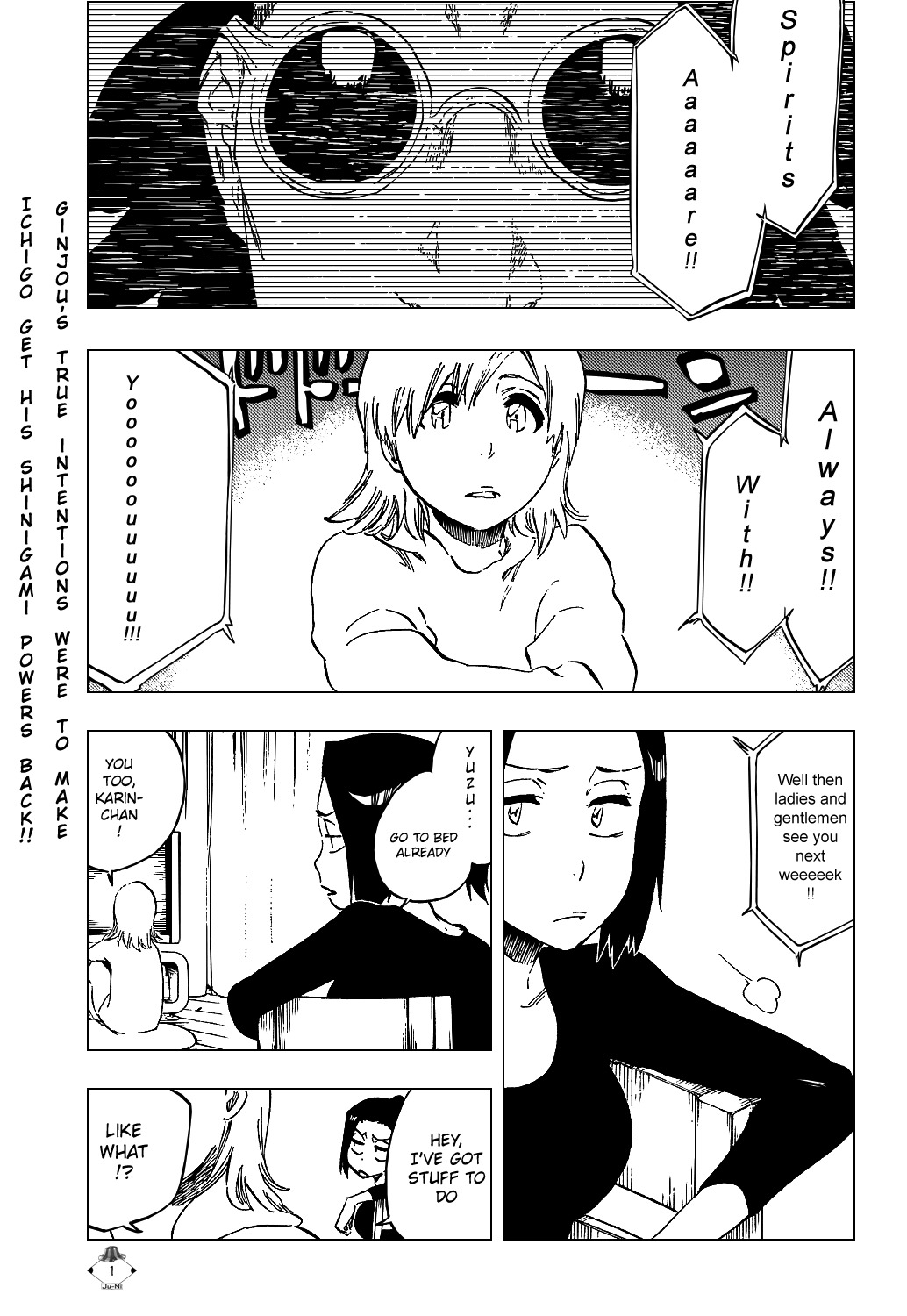 Bleach manga, chapter 434, page 4 of 21