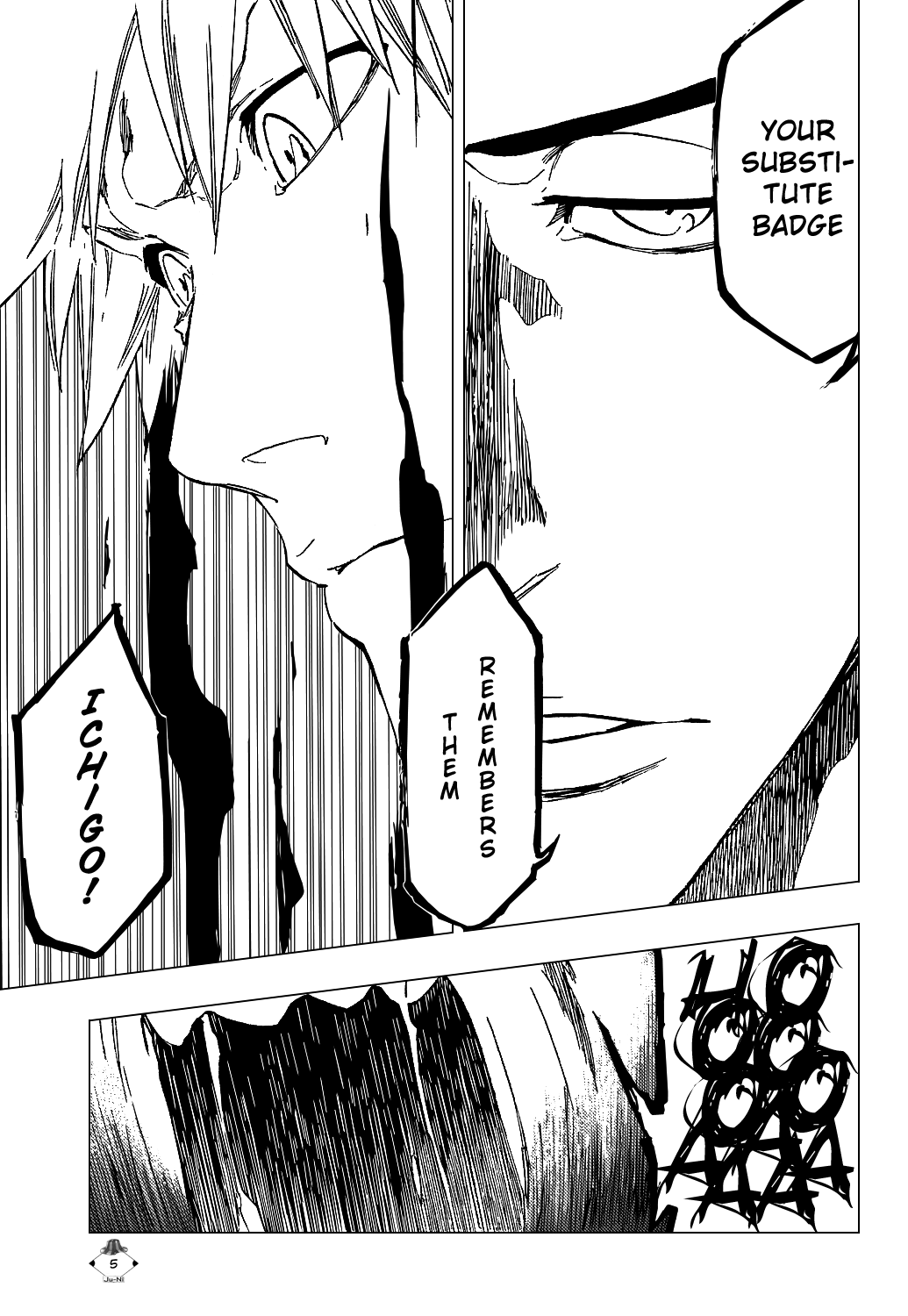 Bleach manga, chapter 437, page 8 of 22