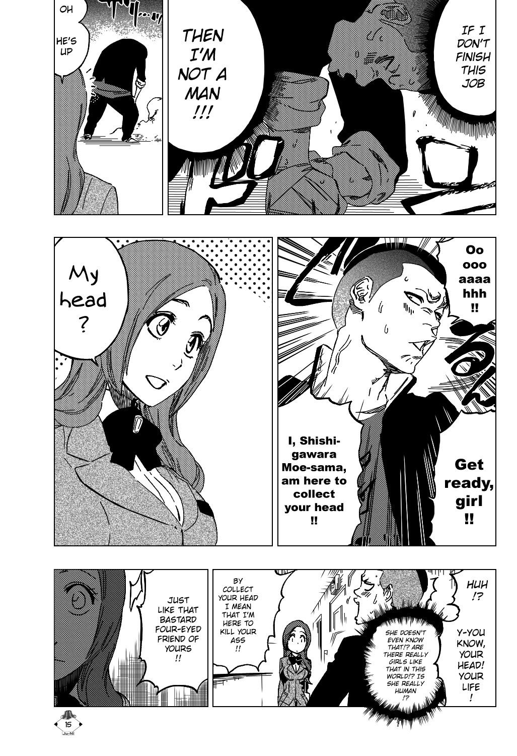 Bleach manga, chapter 438, page 18 of 22