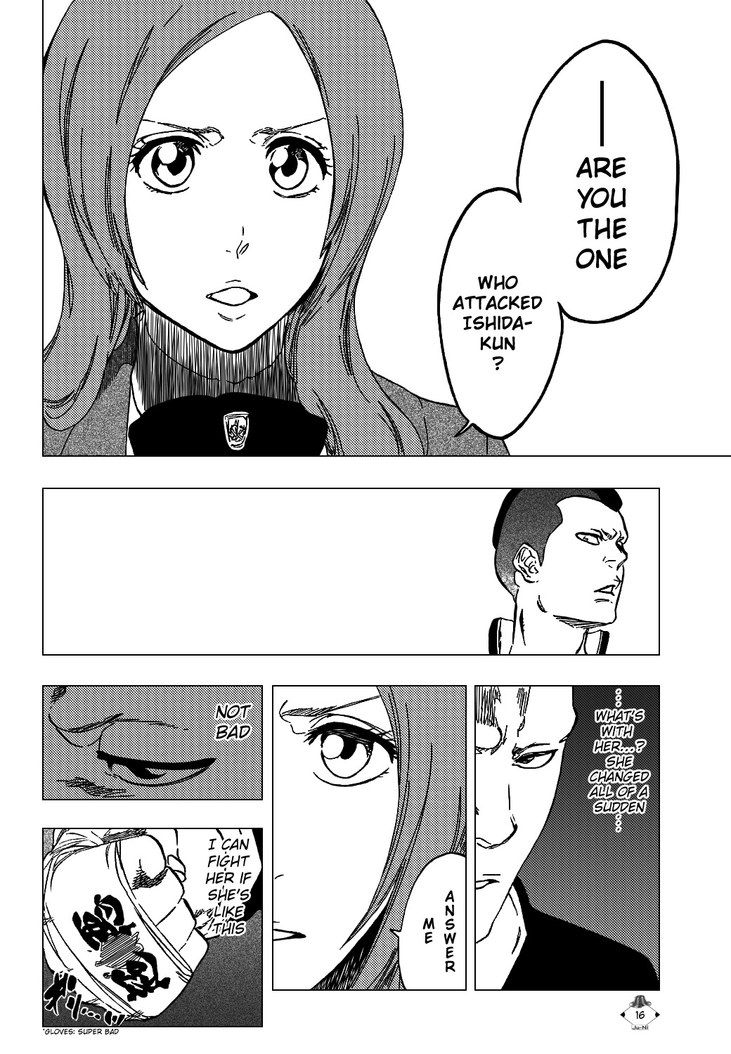 Bleach manga, chapter 438, page 19 of 22