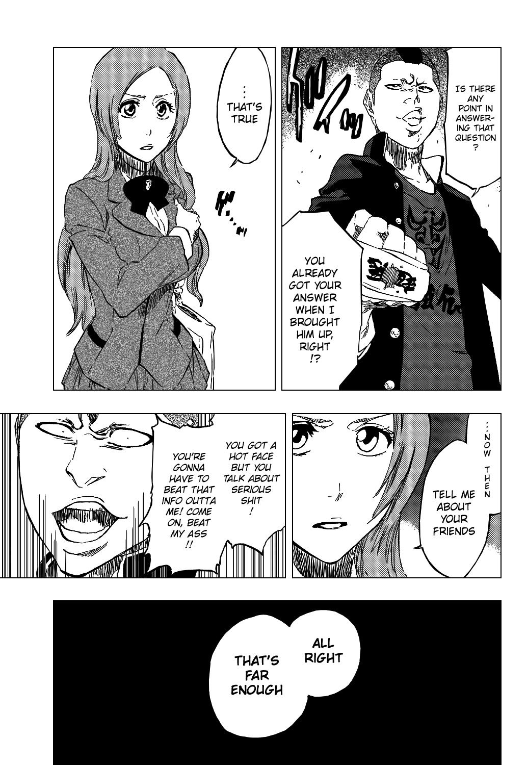 Bleach manga, chapter 438, page 20 of 22
