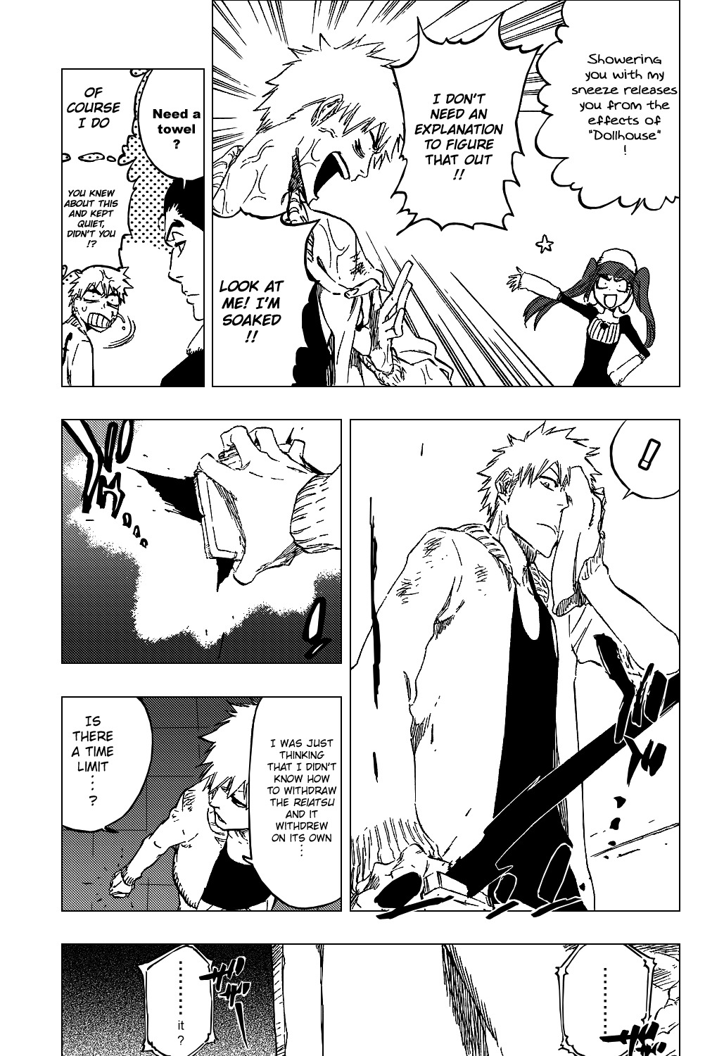 Bleach manga, chapter 438, page 8 of 22