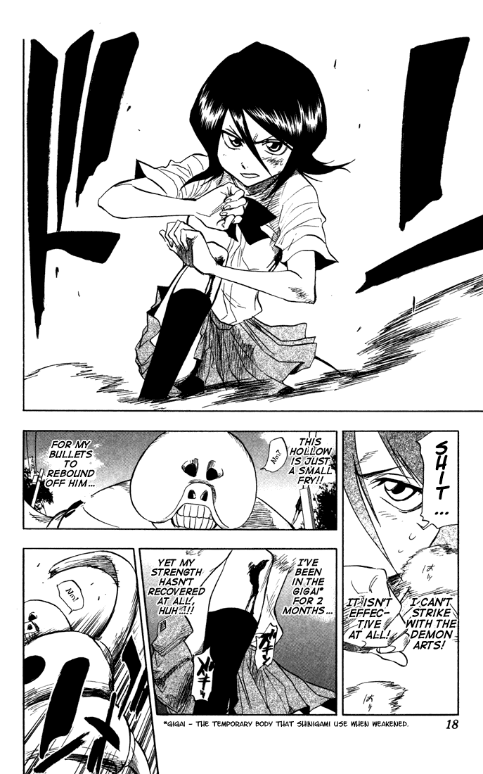 Bleach manga, chapter 44, page 13 of 23