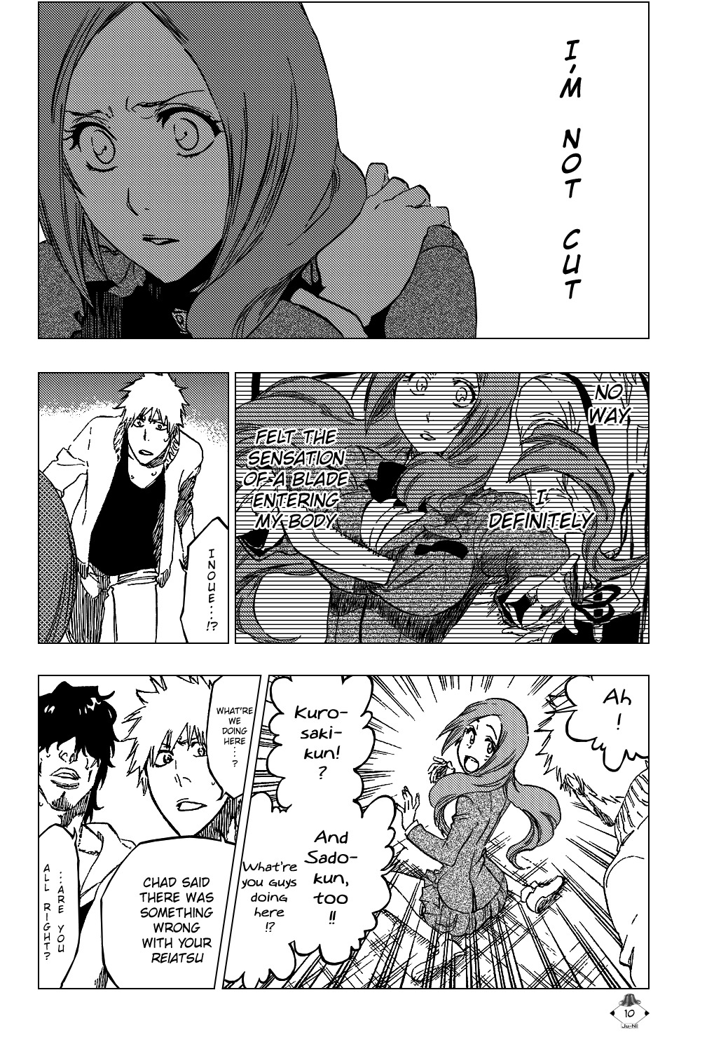 Bleach Chapter 440 page 13 - Chapter 440 : Mute Friendship