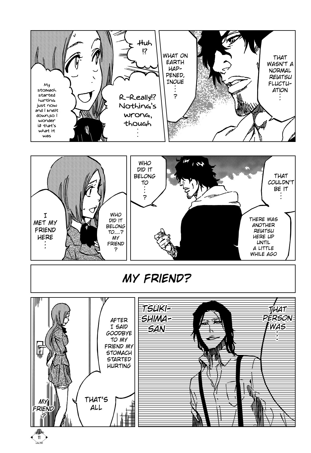 Bleach Chapter 440 page 14 - Chapter 440 : Mute Friendship