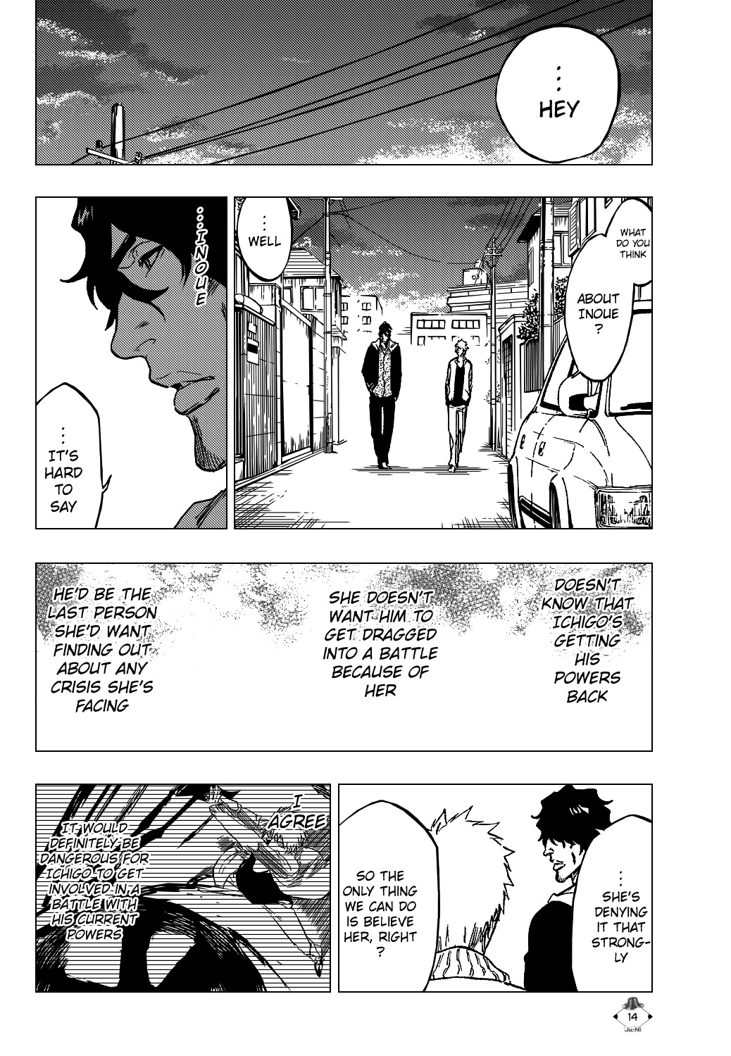 Bleach Chapter 440 page 17 - Chapter 440 : Mute Friendship