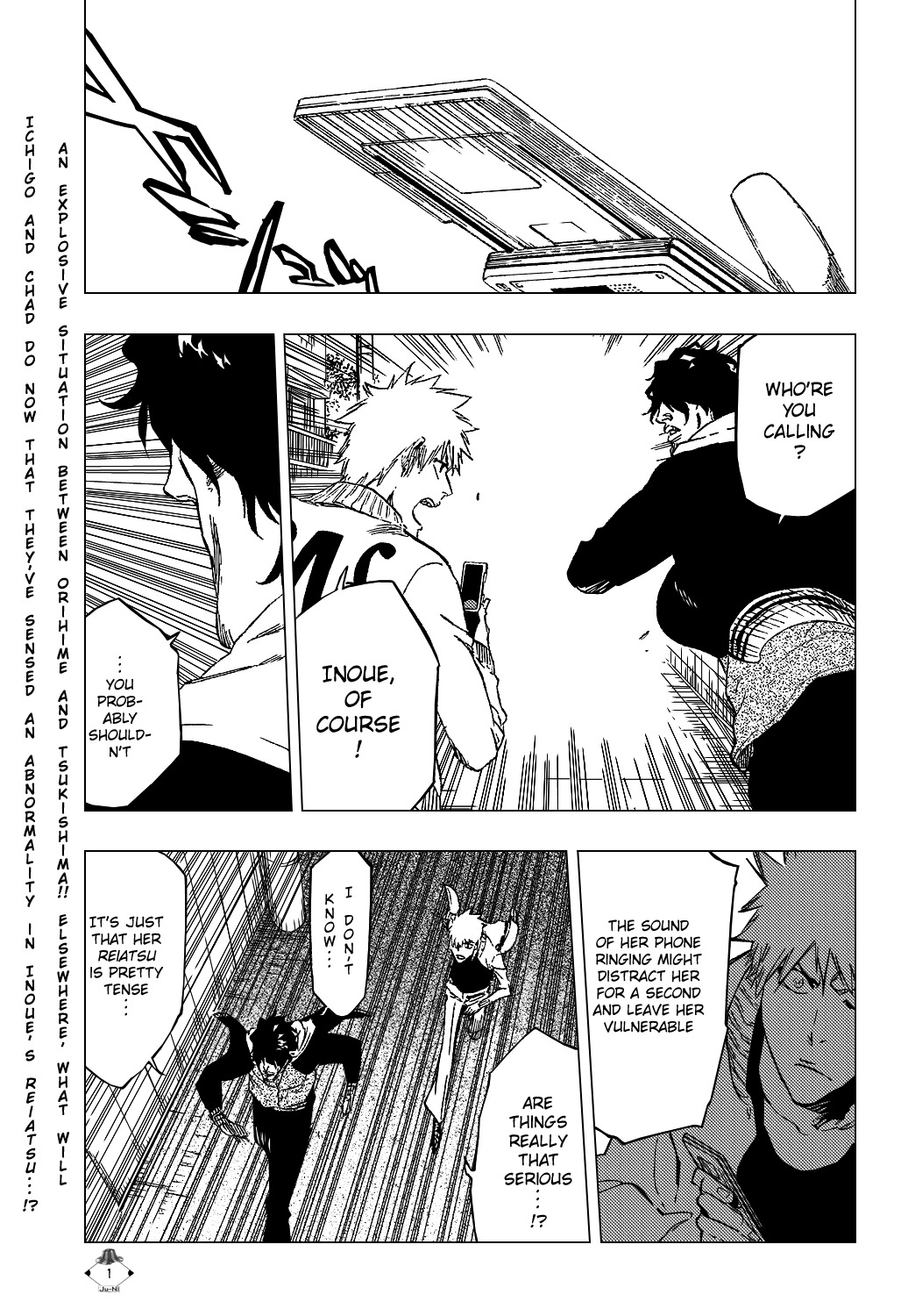 Bleach Chapter 440 page 4 - Chapter 440 : Mute Friendship
