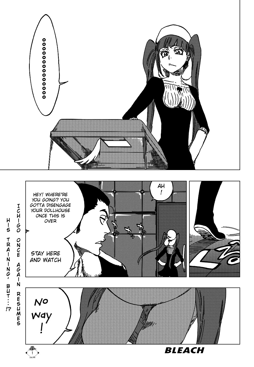 Bleach Chapter 442 page 4 - Chapter 442 : Battlefield Shallows, Otherfield Abyss