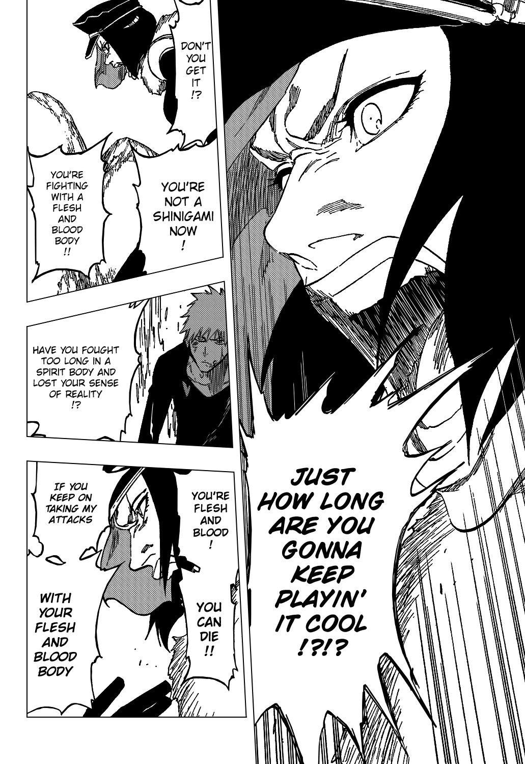 Bleach manga, chapter 443, page 15 of 22