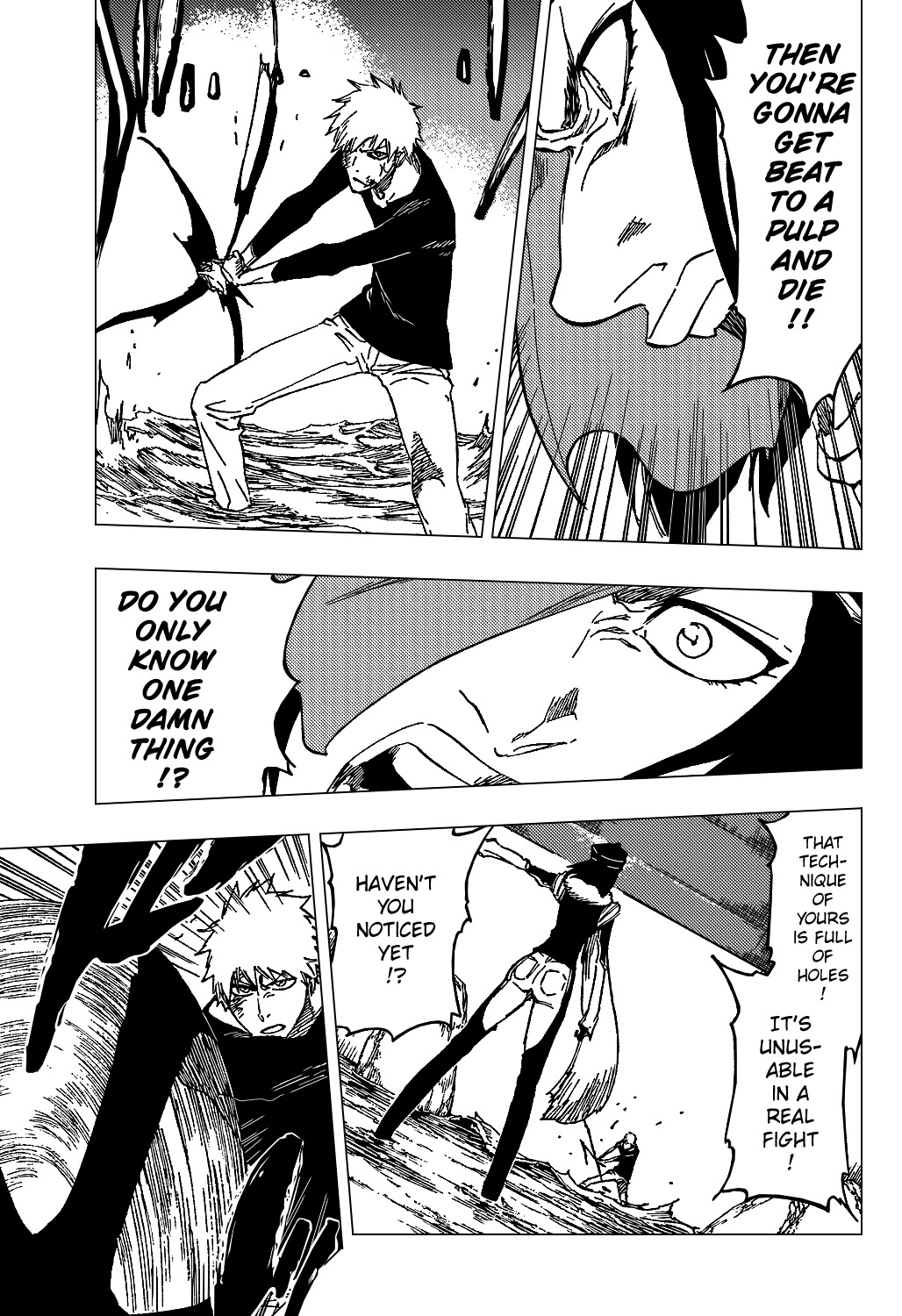 Bleach manga, chapter 443, page 16 of 22