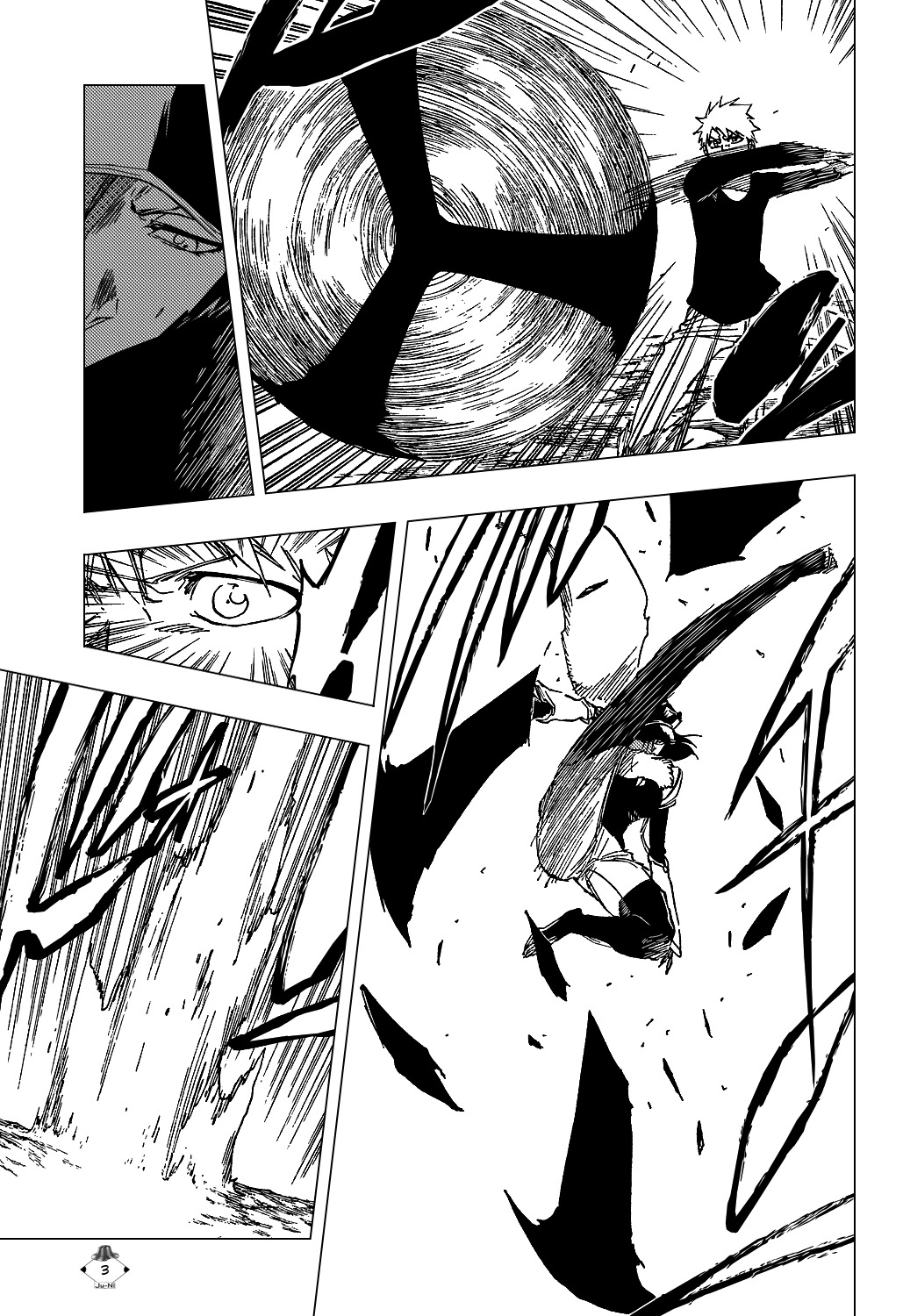 Bleach manga, chapter 443, page 6 of 22