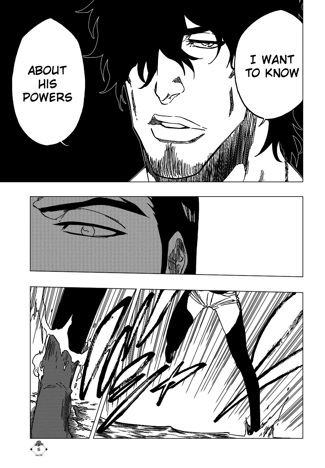 Bleach manga, chapter 443, page 8 of 22