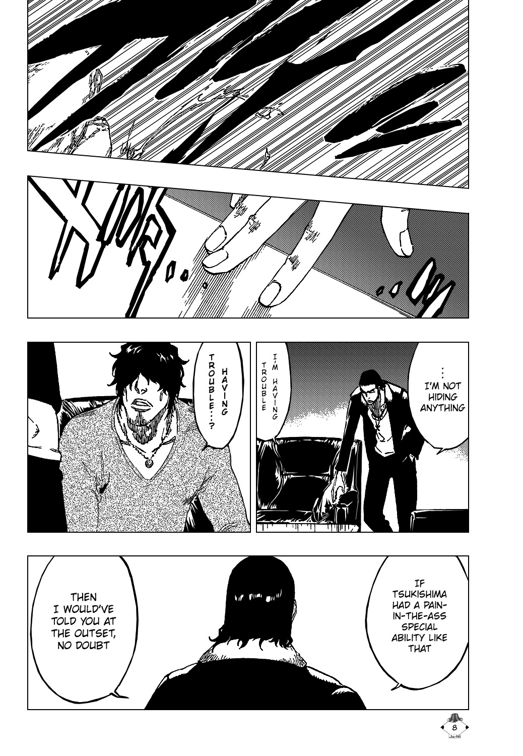 Bleach Chapter 444 page 11 - Chapter 444 : The Rising