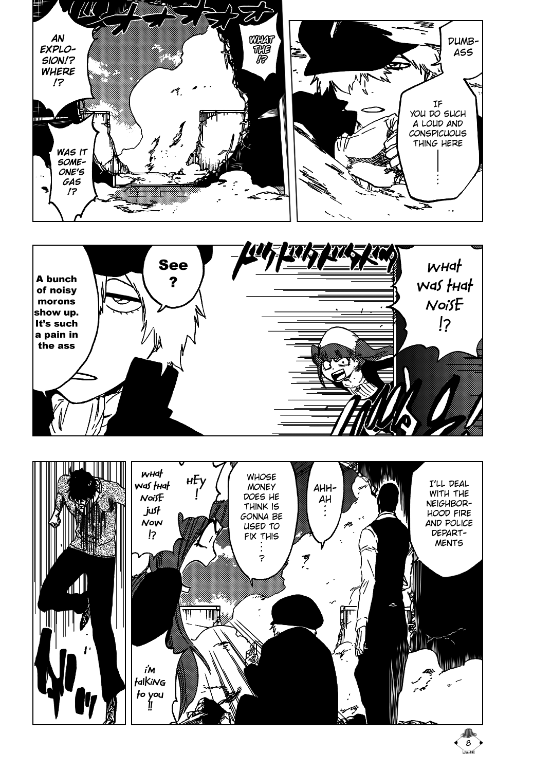 Bleach Chapter 445 page 11 - Chapter 445: The Dark Beat